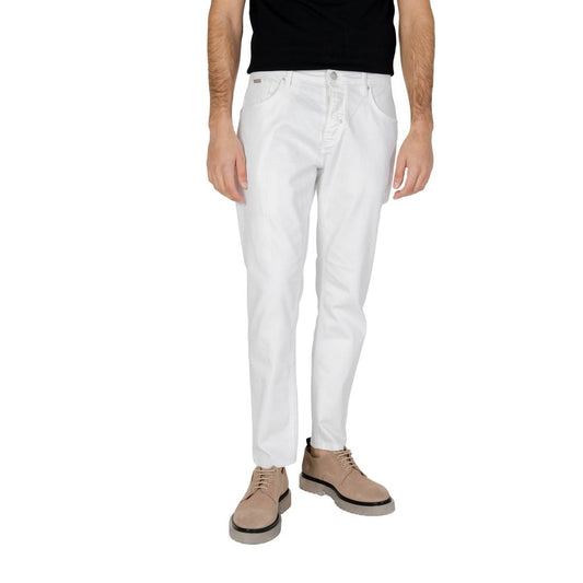Antony Morato White Cotton Skinny Jean $207.00 Antony Morato Luzworld