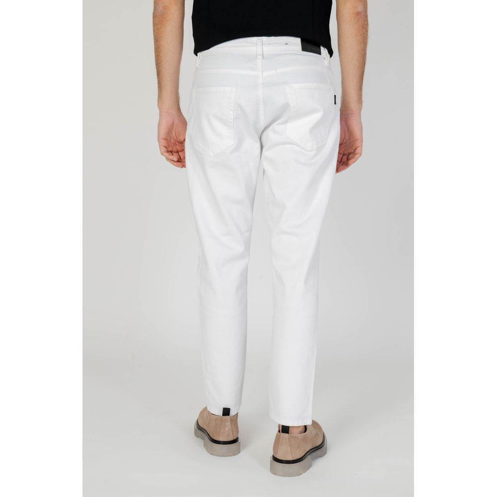 Antony Morato White Cotton Skinny Jean $207.00 Antony Morato Luzworld