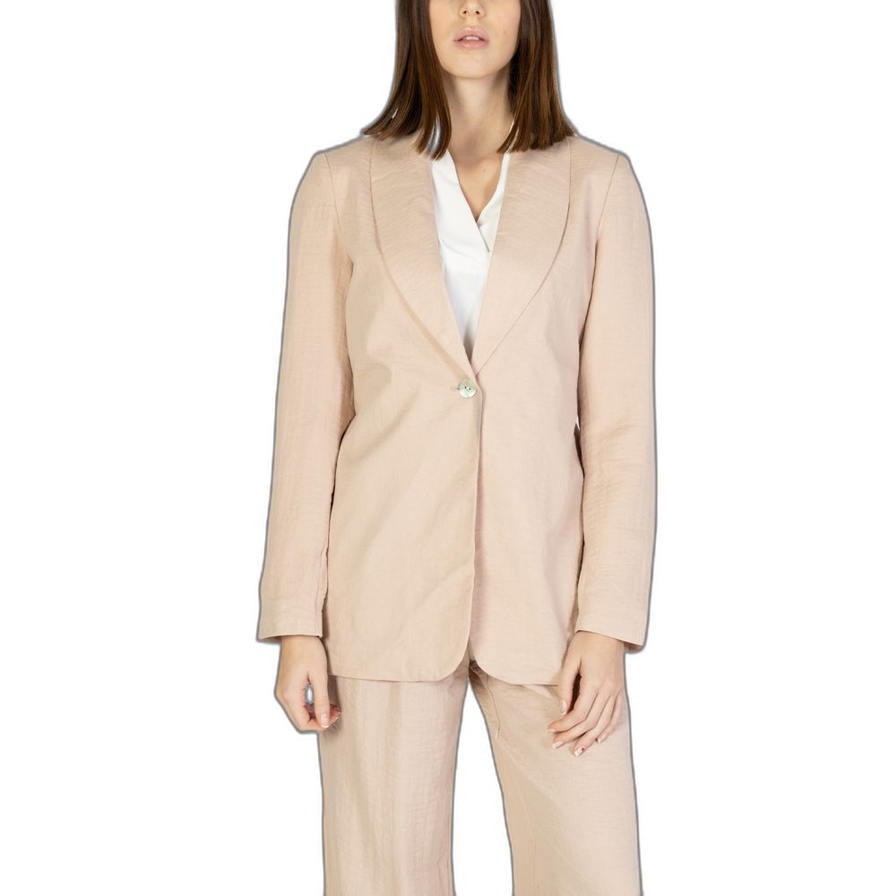 Vero Moda Pink Viscose Blazer $156.00 Vero Moda Luzworld