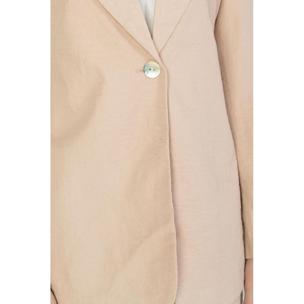 Vero Moda Pink Viscose Blazer $156.00 Vero Moda Luzworld