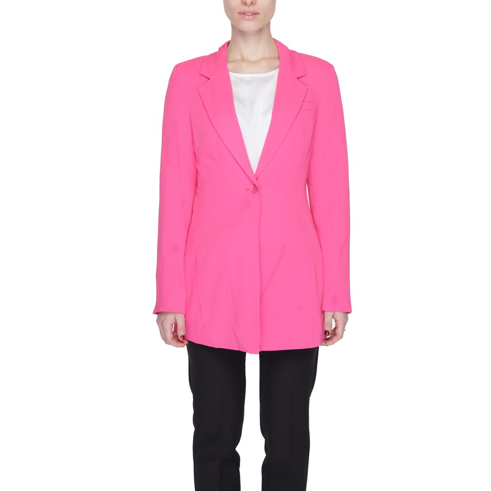 Vero Moda Pink Polyester Blazer $154.00 Vero Moda Luzworld
