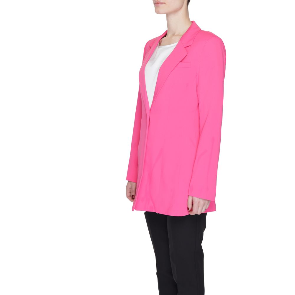 Vero Moda Pink Polyester Blazer $154.00 Vero Moda Luzworld