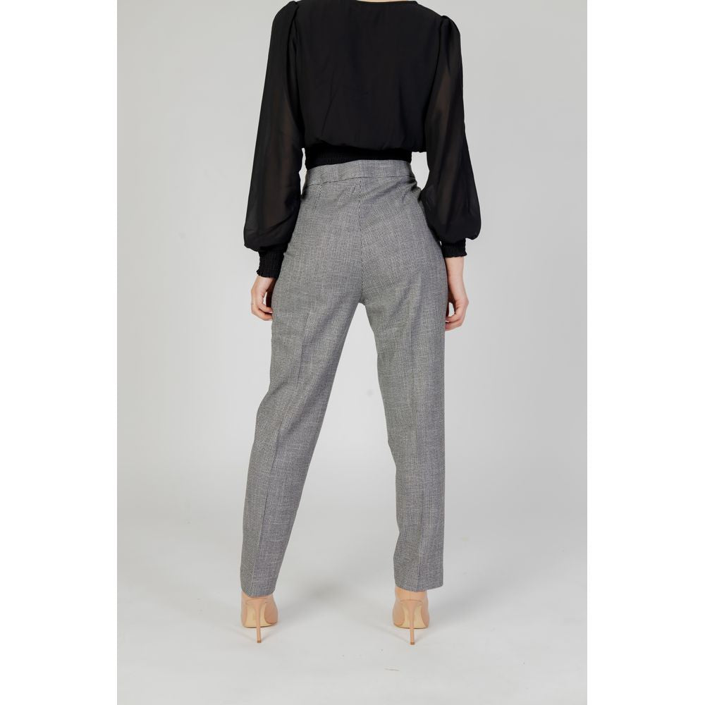 Morgan De Toi Black Polyester Pant $166.00 Morgan De Toi Luzworld
