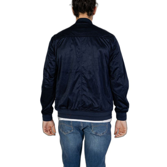Hamaki-Ho Blue Polyester Jackets & Coat