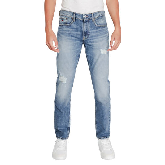 Tommy Hilfiger Jeans Blue Cotton Slim Fit Jean $247.00 Tommy Hilfiger Jeans Luzworld