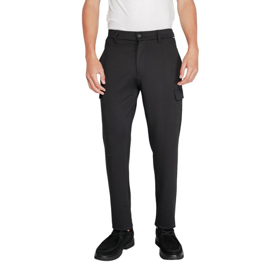 Calvin Klein Black Recycled Polyester Joggers Workout Pant $251.00 Calvin Klein Luzworld