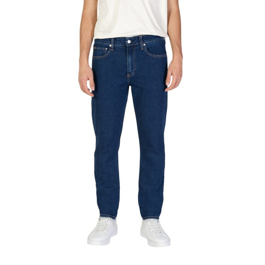 Calvin Klein Jeans Blue Cotton Slim Fit Jean $211.00 Calvin Klein Jeans Luzworld