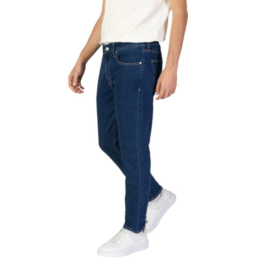 Calvin Klein Jeans Blue Cotton Slim Fit Jean $211.00 Calvin Klein Jeans Luzworld