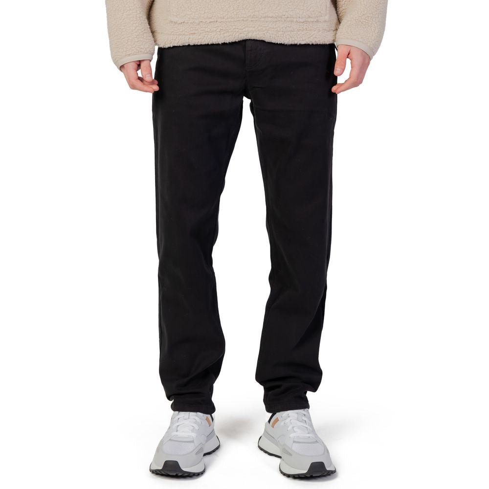 Hugo Boss Black Cotton Pant $238.00 Hugo Boss Luzworld