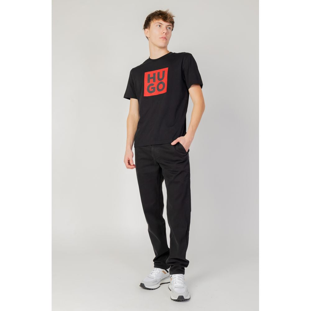 Hugo Boss Black Cotton Pant $238.00 Hugo Boss Luzworld