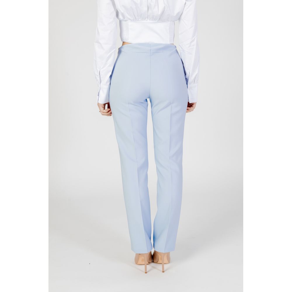 Sandro Ferrone Blue Polyester Pant $176.00 Sandro Ferrone Luzworld