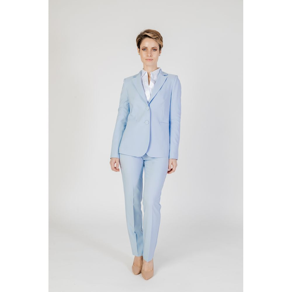 Sandro Ferrone Blue Polyester Pant $176.00 Sandro Ferrone Luzworld