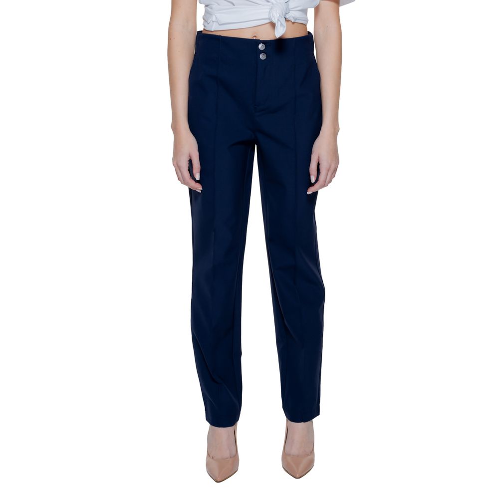 Street One Blue Polyamide Pant $168.00 Street One Luzworld