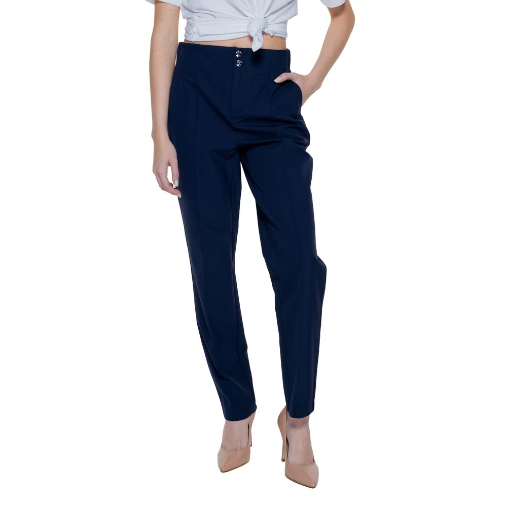 Street One Blue Polyamide Pant $168.00 Street One Luzworld
