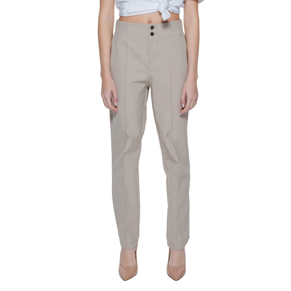 Street One Beige Polyamide Pant $168.00 Street One Luzworld