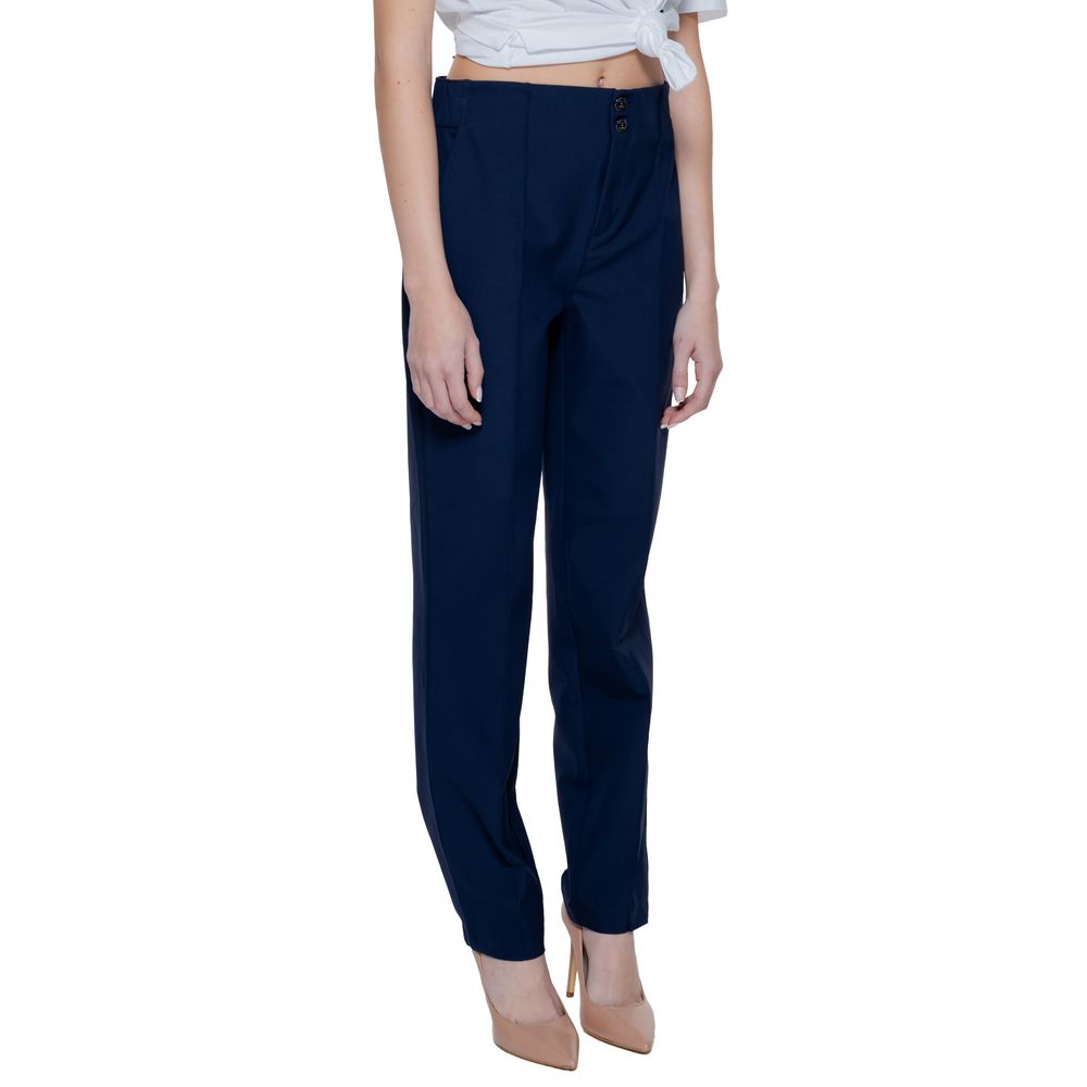 Street One Blue Polyamide Pant $168.00 Street One Luzworld