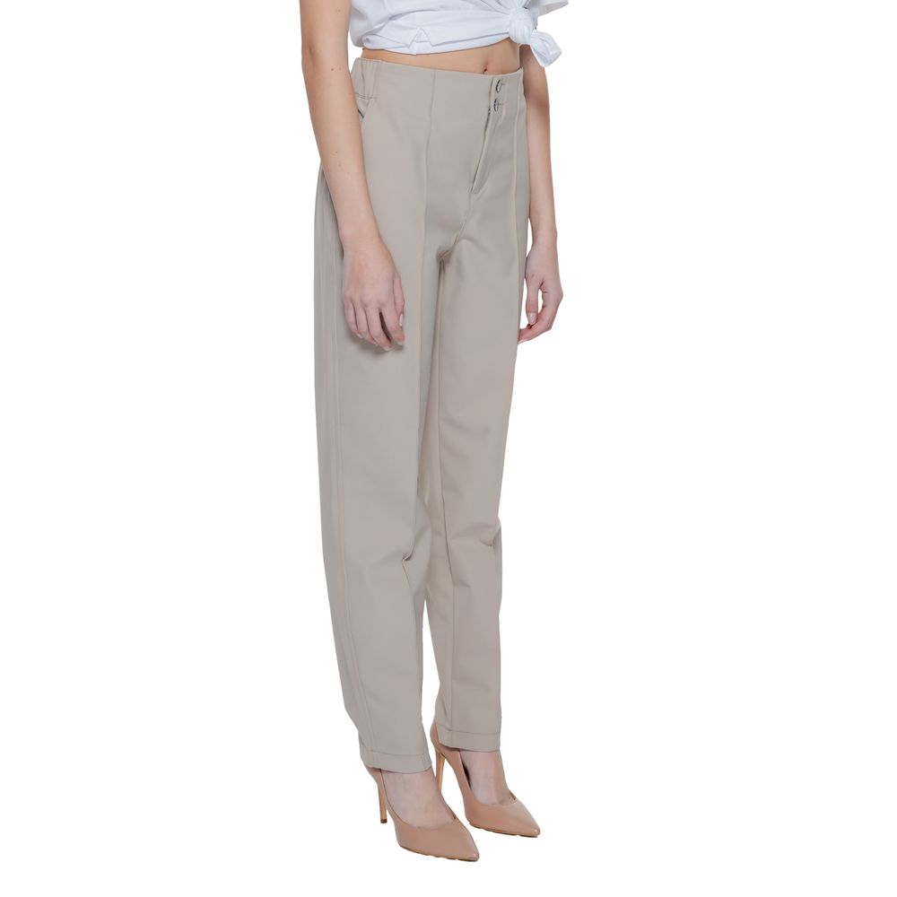 Street One Beige Polyamide Pant $168.00 Street One Luzworld