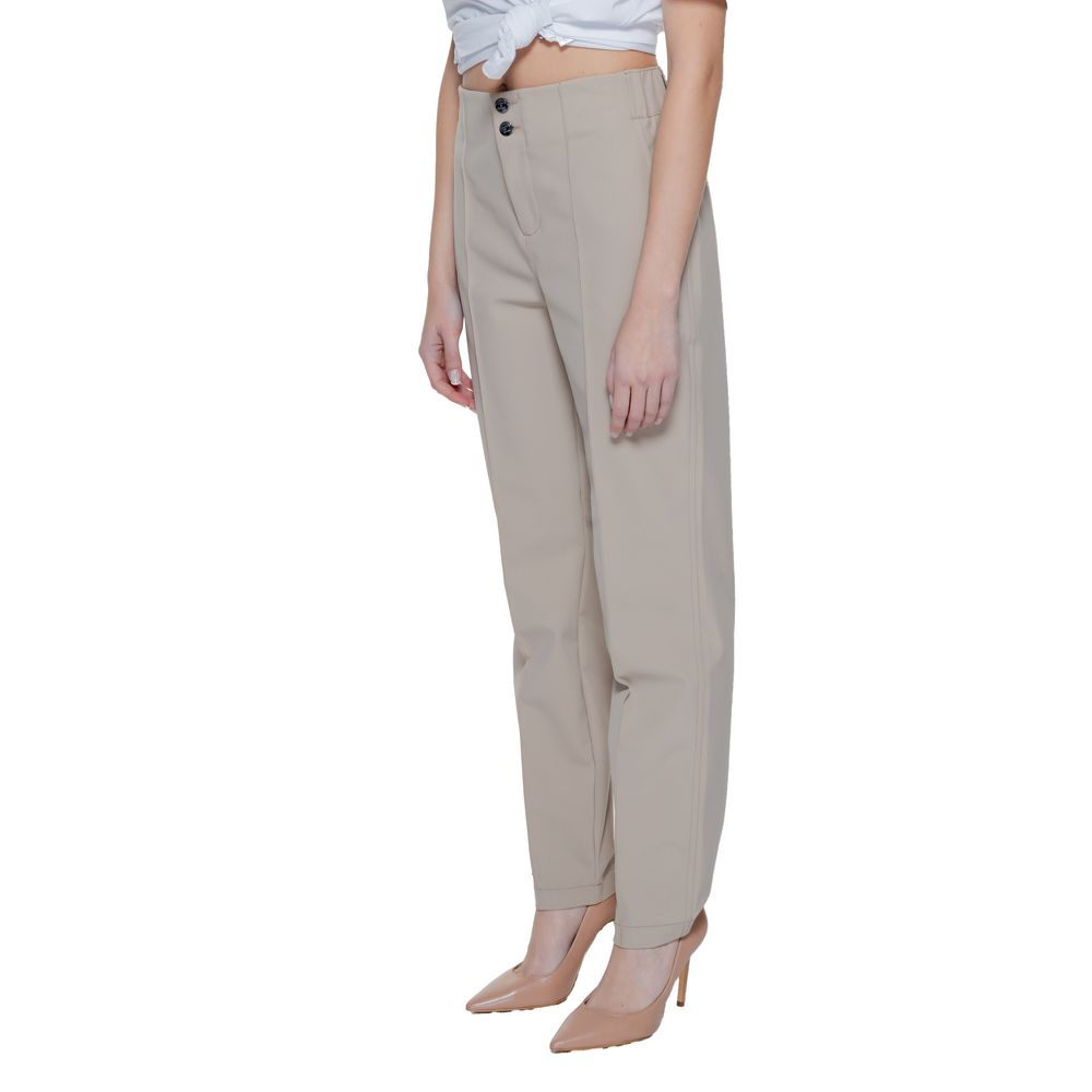 Street One Beige Polyamide Pant $168.00 Street One Luzworld