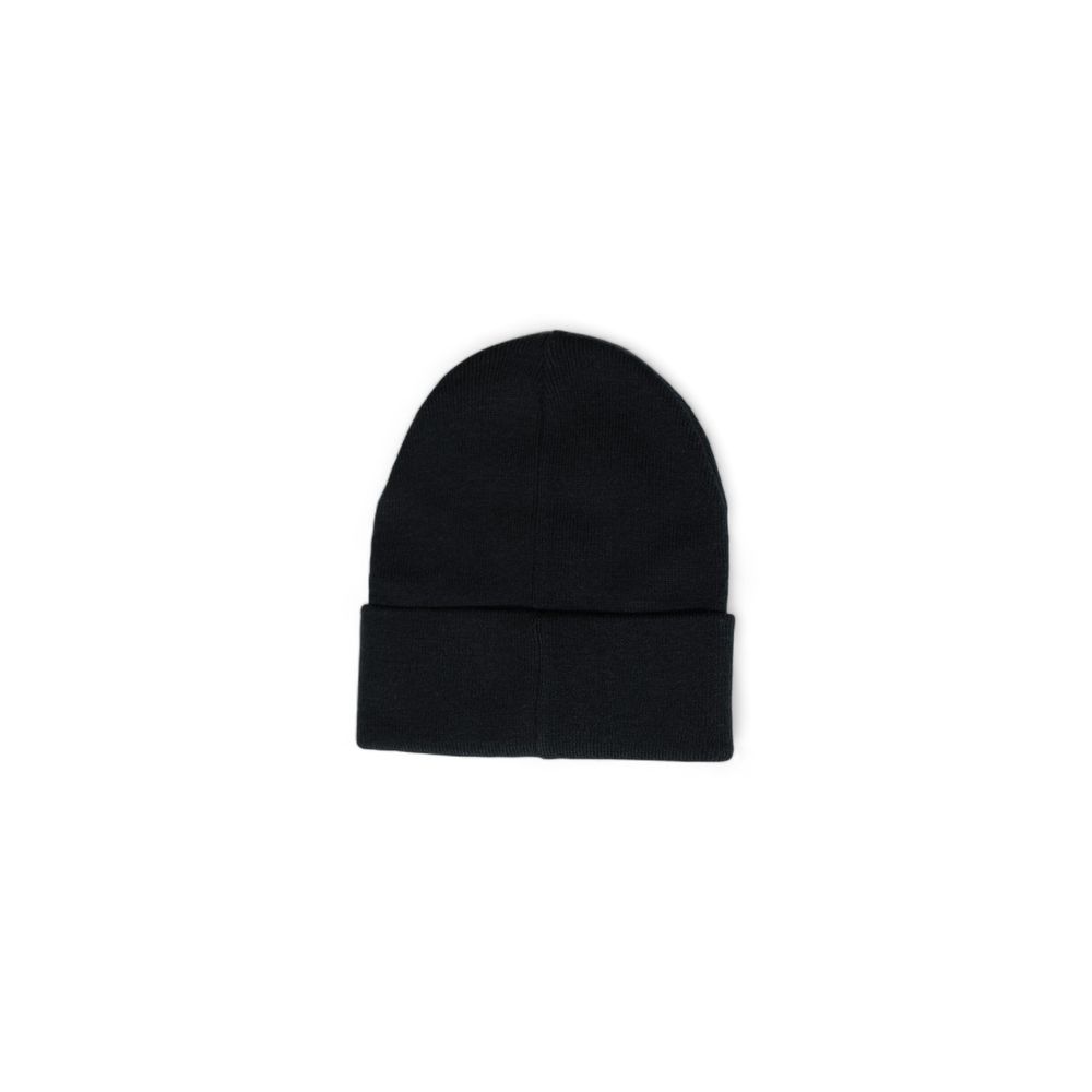 Calvin Klein Jeans Black Recycled Polyester Caps Baseball Hat