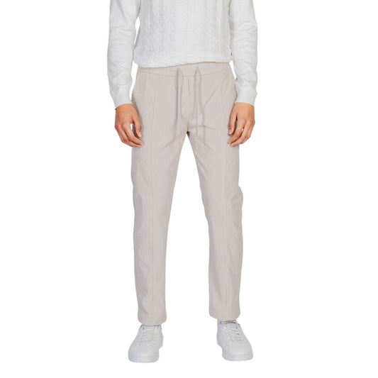 Antony Morato Beige Polyester Pant $206.00 Antony Morato Luzworld