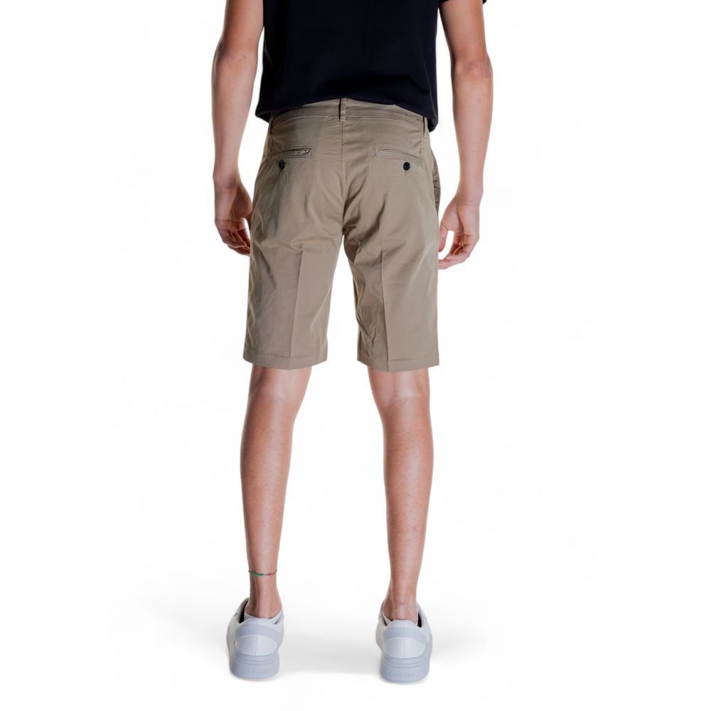 Antony Morato Beige Cotton Bermuda