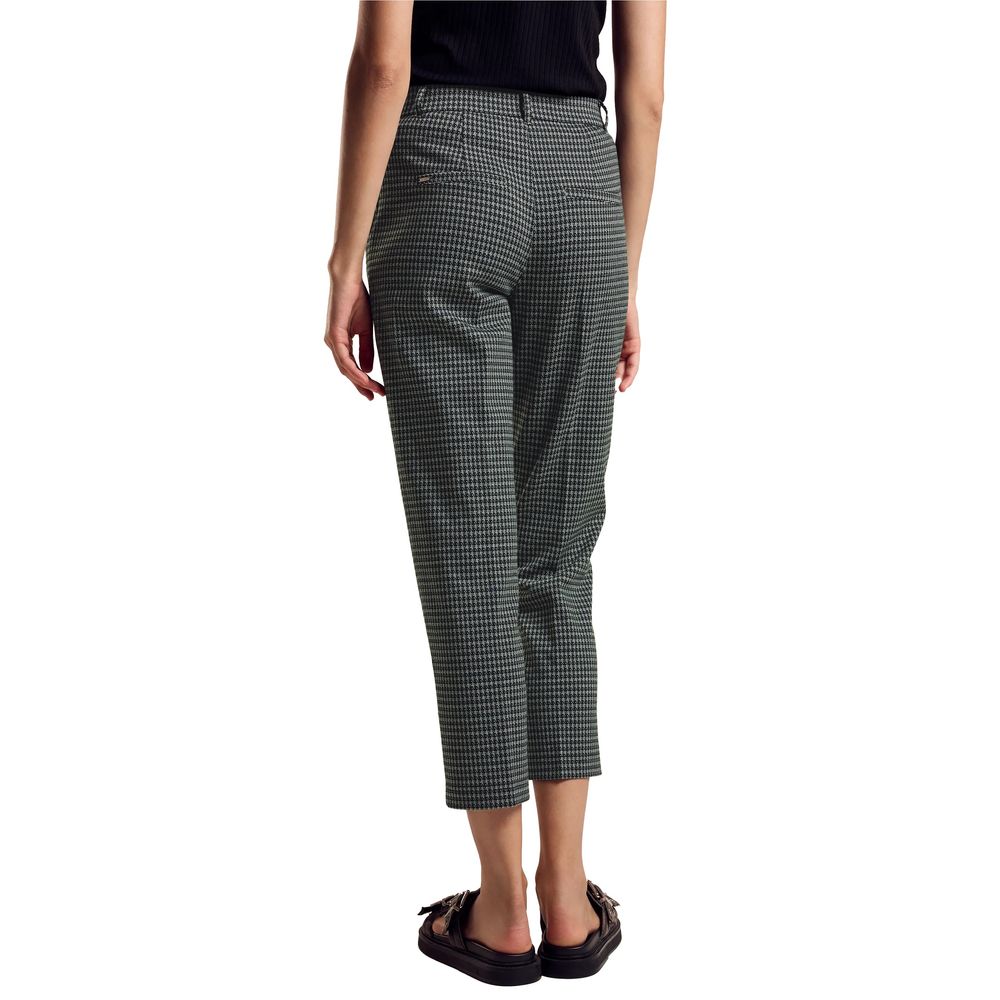 Street One Green Polyester Pant $171.00 Street One Luzworld