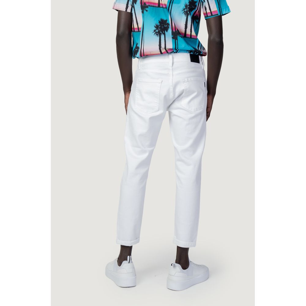 Antony Morato White Cotton Skinny Jean $194.00 Antony Morato Luzworld