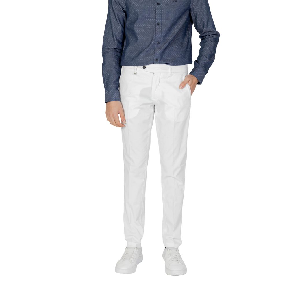 Antony Morato Cream Cotton Skinny Pant $194.00 Antony Morato Luzworld