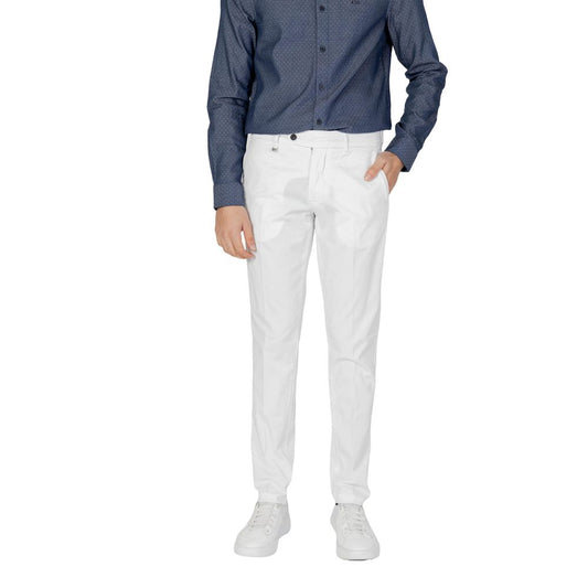Antony Morato Cream Cotton Skinny Pant $194.00 Antony Morato Luzworld