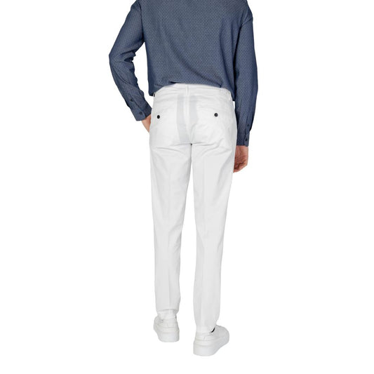 Antony Morato Cream Cotton Skinny Pant $194.00 Antony Morato Luzworld