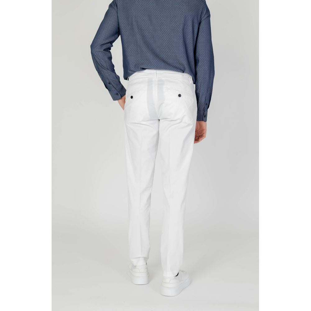 Antony Morato Cream Cotton Skinny Pant $194.00 Antony Morato Luzworld