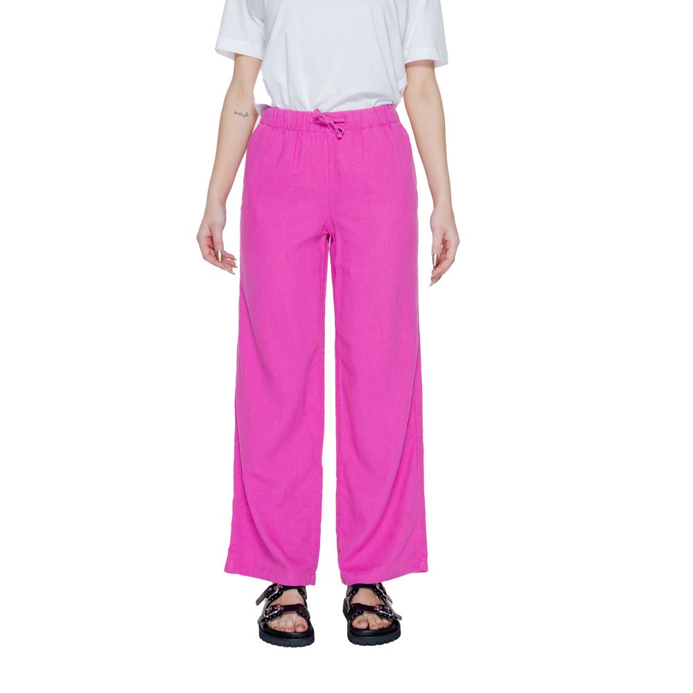 Only Pink Linen Pant $127.00 Only Luzworld