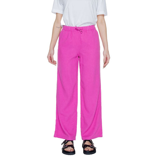 Only Pink Linen Pant $127.00 Only Luzworld