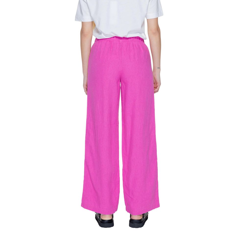 Only Pink Linen Pant $127.00 Only Luzworld