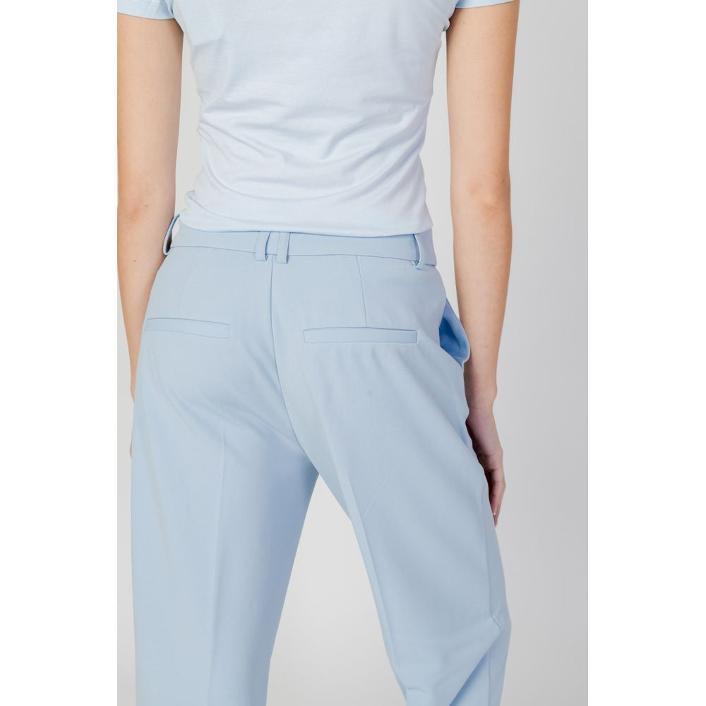 Only Blue Polyester Pant $127.00 Only Luzworld