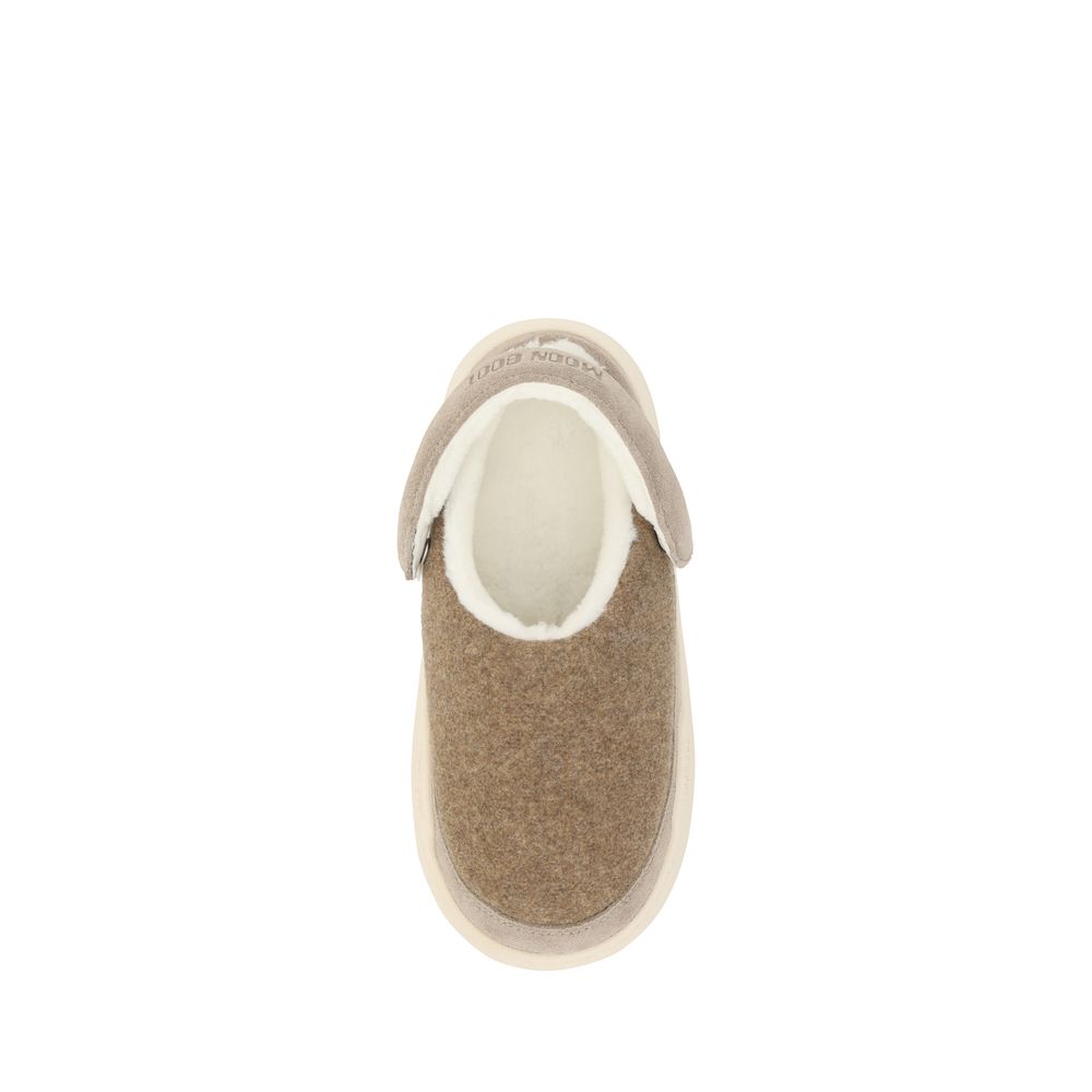 Moon Boot Furry Mules