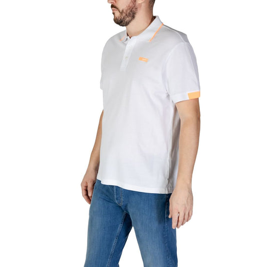 Refrigiwear White Cotton Polo Shirt $179.00 Refrigiwear Luzworld