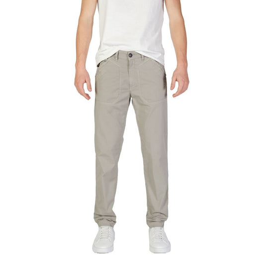 Refrigiwear Gray Cotton Pant $251.00 Refrigiwear Luzworld