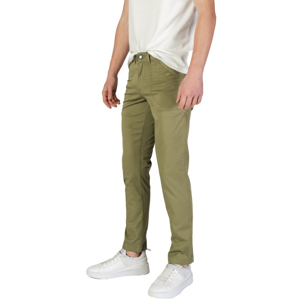 Refrigiwear Green Cotton Pant $251.00 Refrigiwear Luzworld