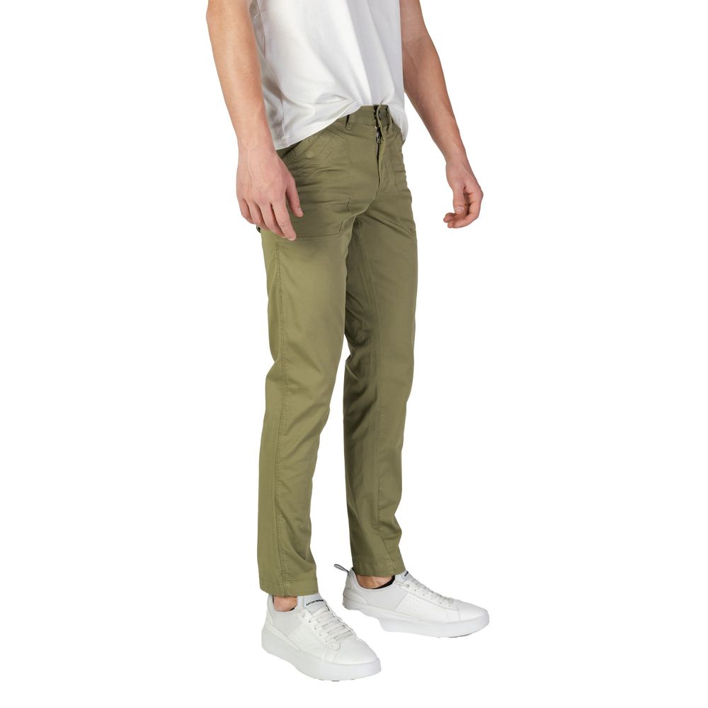 Refrigiwear Green Cotton Pant $251.00 Refrigiwear Luzworld