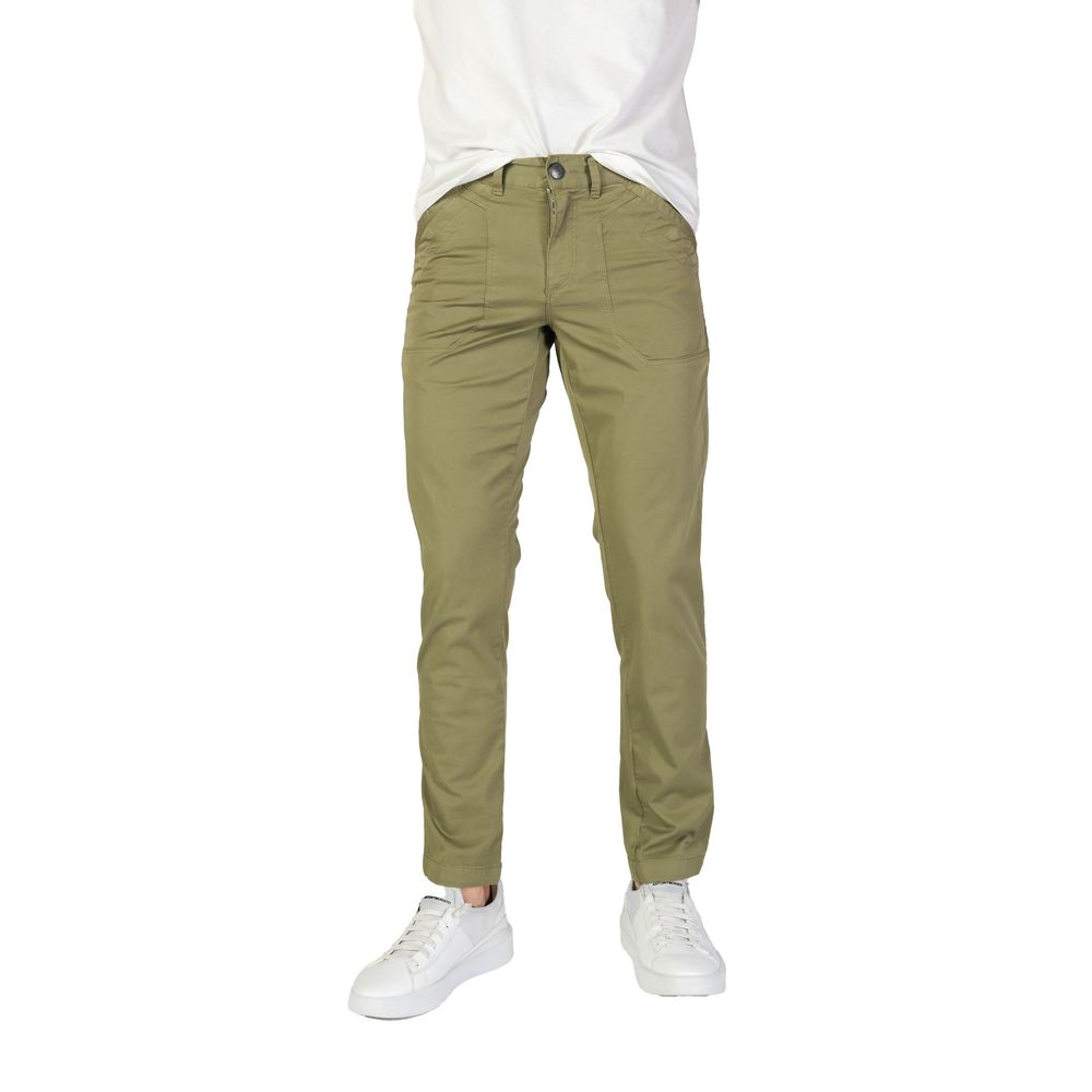 Refrigiwear Green Cotton Pant $251.00 Refrigiwear Luzworld