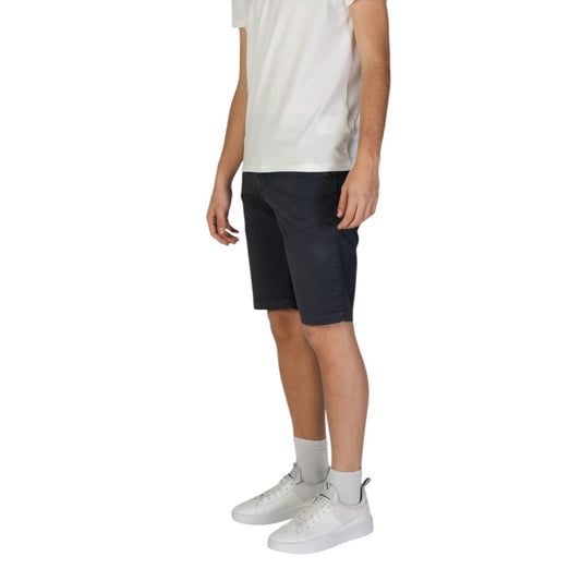 Refrigiwear Blue Cotton Bermuda