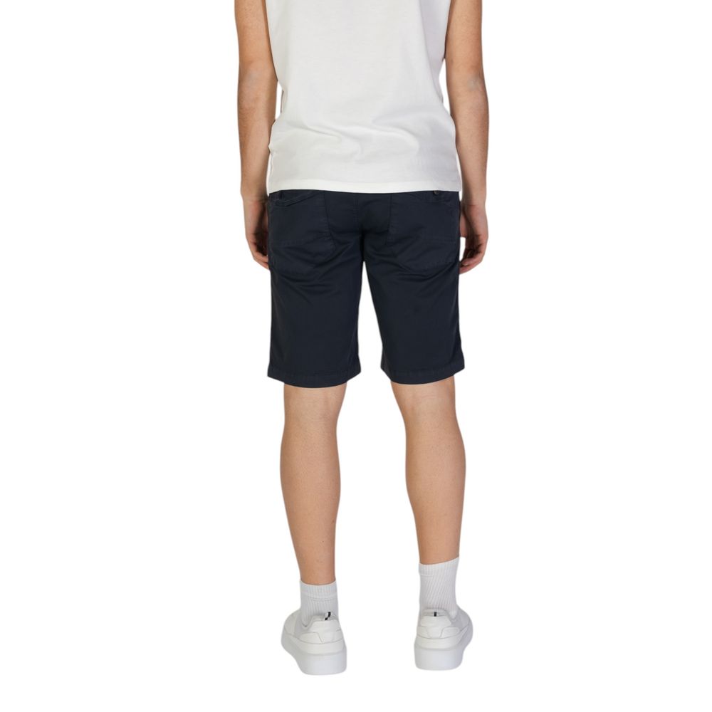 Refrigiwear Blue Cotton Bermuda