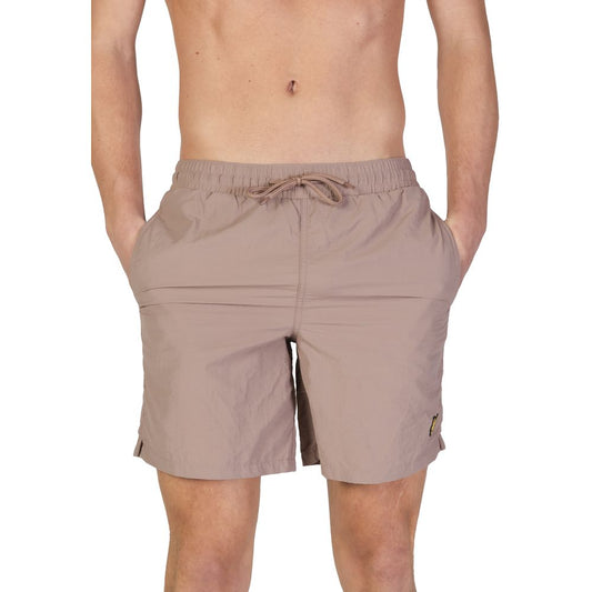 Lyle & Scott Gray Nylon Swim Short