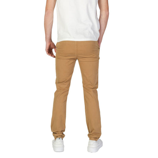 Superdry Beige Cotton Skinny Pant $197.00 Superdry Luzworld