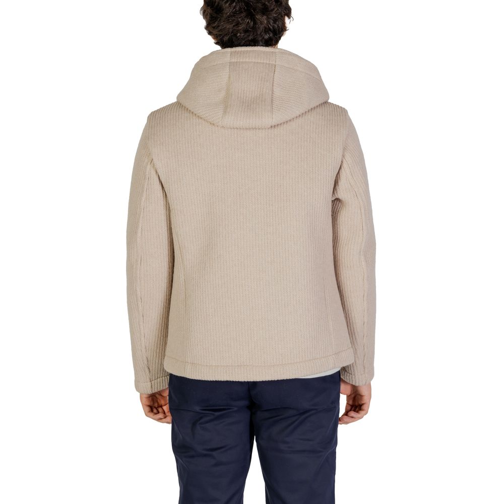 Hydra Clothing Beige Polyester Jackets & Coat