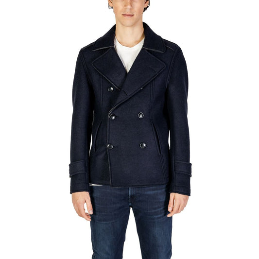 Hydra Clothing Blue Viscose Jackets & Coat
