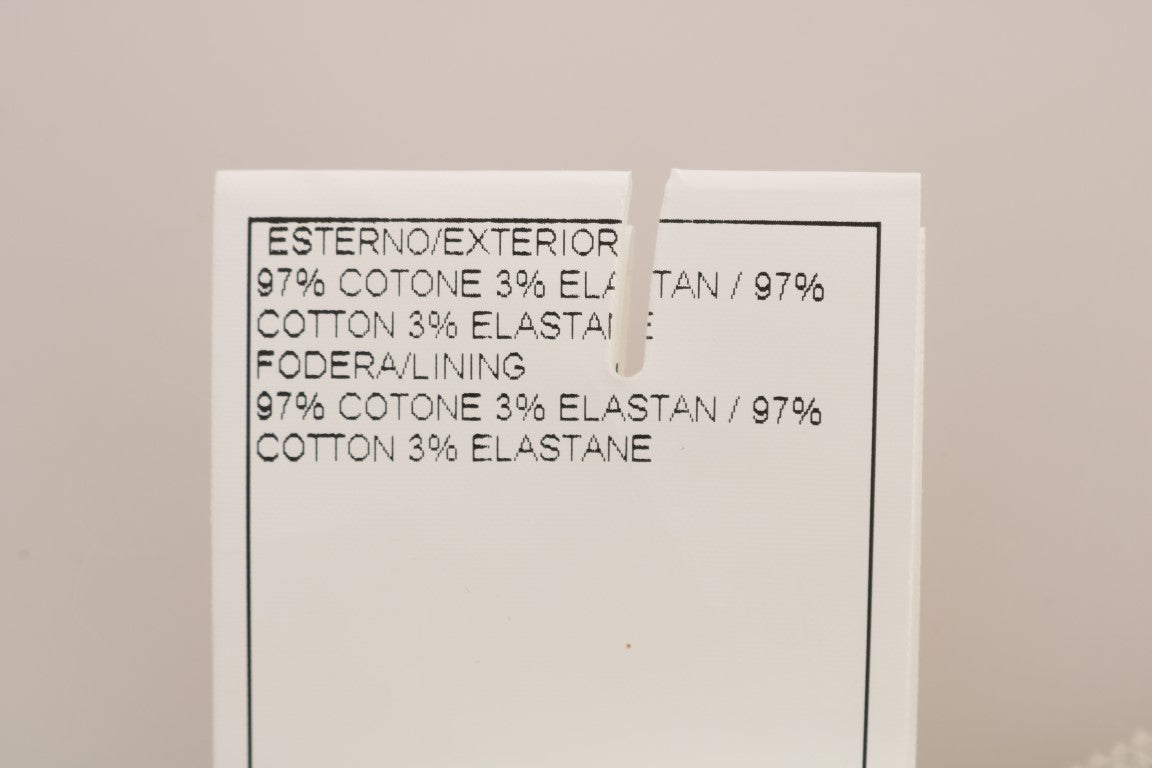 Ermanno Scervino Beige Slim Jeans Corduroy Skinny Pants $908.00 Ermanno Scervino Luzworld