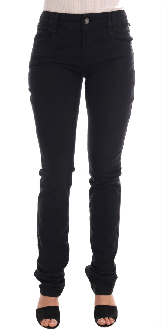 John Galliano Black Cotton Denim Stretch Regular Fit Jeans $927.00 John Galliano Luzworld