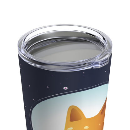 Dog Dream Printed Tumbler 20oz - Luzworld